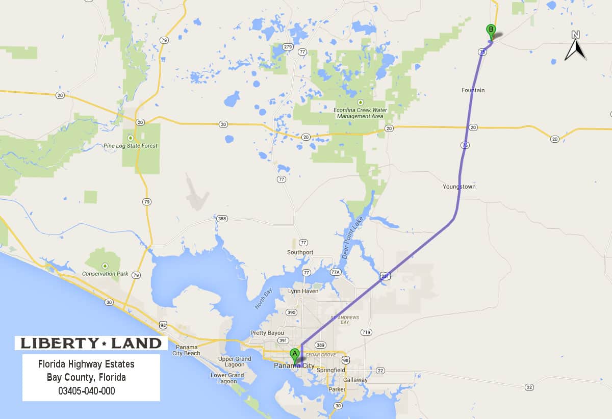 Bay County Lots 31-33, 0.46 acres in Bay County, Florida (photo 1 of 5)